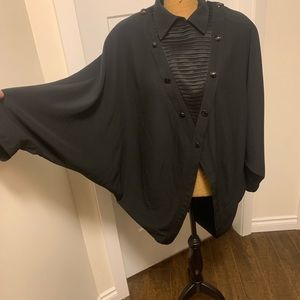 Vintage 1980’s Simon Chang Bat Wing Dress Shirt